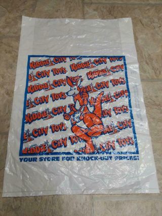 Lionel Kiddie City Pennsylvania Toy Store Plastic Bag Kaycee Kangaroo