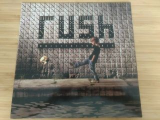 Rush Roll The Bones Vinyl Album With Lyric Inner Sleeve