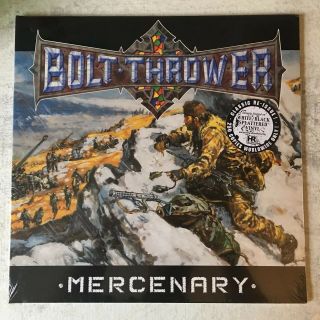Bolt Thrower - Mercenary Lp/ Vinyl.  Limited 250 - Rare