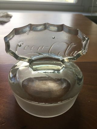 Coca Cola Clear Glass Jar Lid