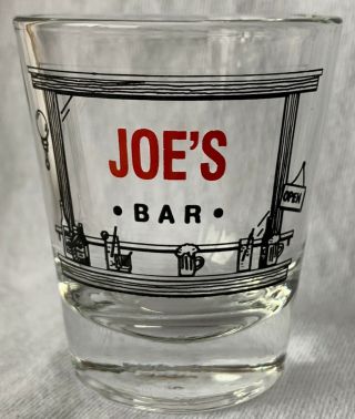 Customized Shot Glass " Joe 