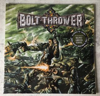 Bolt Thrower - Honour Valour Pride Lp/vinyl.  Rare Limited