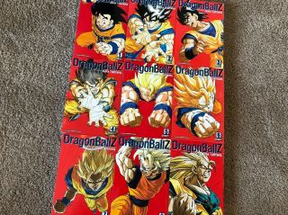 Dragon Ball Z Vizbig Three - In - One Volumes 1 - 9 Complete Series Volumes 1 - 26 Manga
