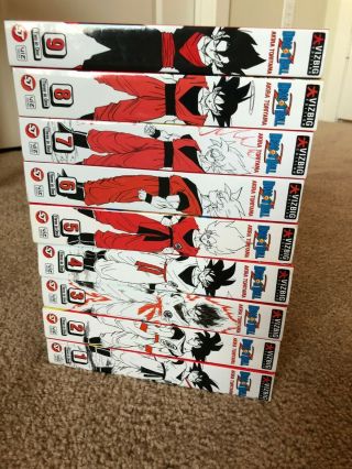 Dragon Ball Z VizBig Three - in - One Volumes 1 - 9 Complete Series Volumes 1 - 26 Manga 2