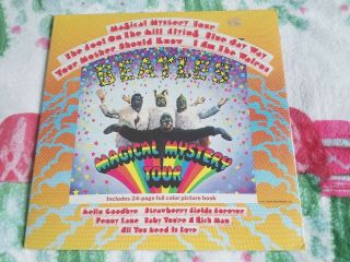 The Beatles Lp Record Magical Mystery Tour,  Capitol No Bar Code
