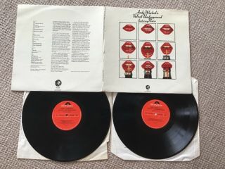 Andy Warhols Velvet Underground Featuring Nico 2lp Uk 1971 Polydor Gfld