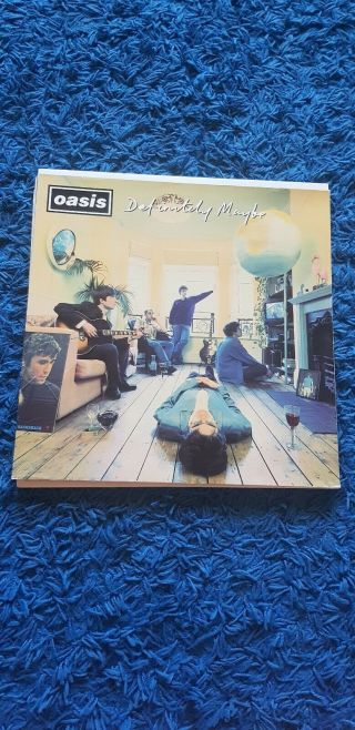 Oasis Definitely Maybe Vinyl 1st Press Creatiion Damont Vg,  /ex Crelp169 1994