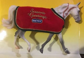 Breyer 1998 Snowflake Seasons Greetings Holiday Horse Mississippi Fox Trotter