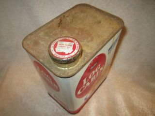 VINTAGE TOWLES LOG CABIN Syrup TIN Family Size 4