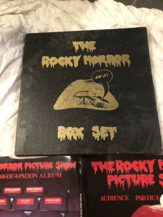 Rocky Horror Picture Show Vinyl Limited Edition Boxed Set 4 Disc