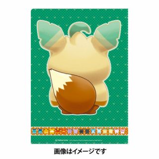 Pokemon Center Eevee Poncho Series A4 Size Clear File Folder Leafeon 2