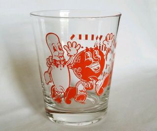 Vintage 1976 C.  M.  Paula Co.  " Old Bowlers Never Die They Just.  " Novelty Glass
