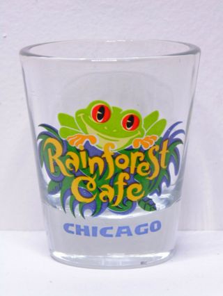 Rainforest Cafe Chicago Shot Glass