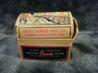 Vintage Condom Peacocks Economy Package Condoms 1950s