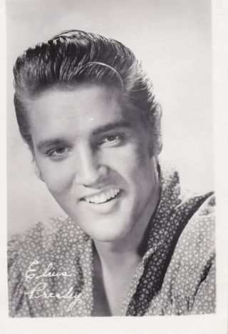 Elvis Presley Signed 5x7 Photo