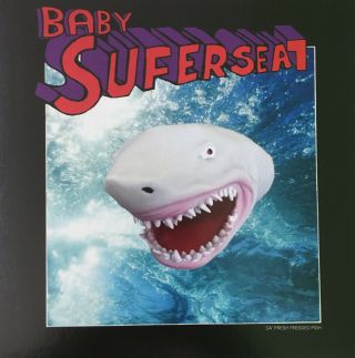 Dj Qbert / Baby Superseal 7 Menacing Alien Head For Giant Robo 7 Blue Vinyl