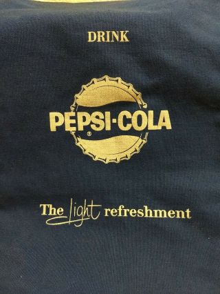 Vintage Pepsi Cola Canvas Money Bag