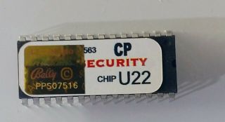 Williams Wpc - S Cpu U22 Security Chip Champion Pub Pinball Machine