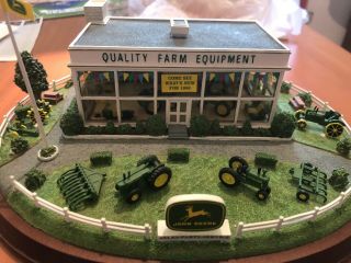 John Deere Dealership 1958 Display Tractors Farm Equipment Danbury