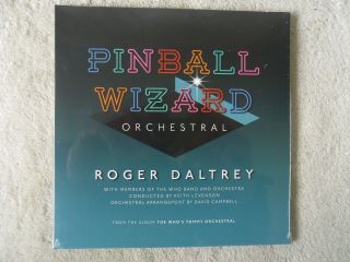 THE WHO / ROGER DALTREY - PINBALL WIZARD DOUBLE A SIDE BLUE VINYL 7 
