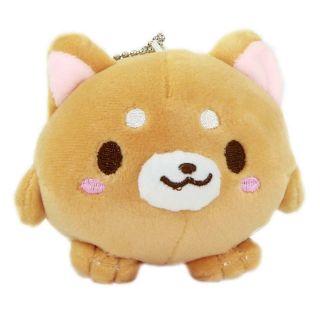 Japan Soft Shiba Inu Plush Doll Cute Squishy Dog Plushie Brown Puppy