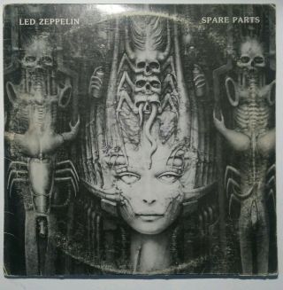 Led Zeppelin - Spare Parts Very Rare Bootleg 2 Lp Set - H.  R.  Giger Cover 2s 913