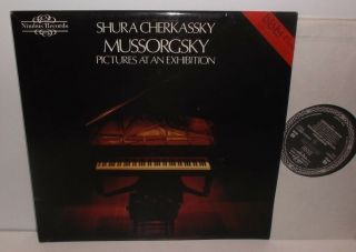 Nimbus 45007 Mussorgsky Pictures At An Exhibition Cherkassky Audiophile 45 Rpm
