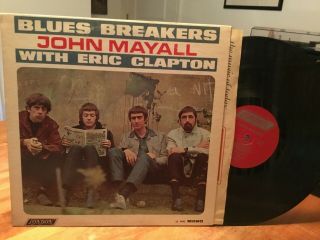 John Mayall Blues Breakers: With Eric Clapton,  London Records,  Mono,  1st,  Lp