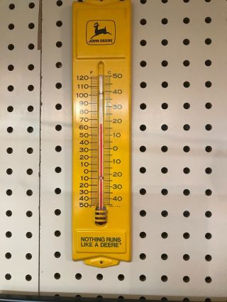 John Deere Thermometer Nothing Runs Like A Deere