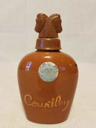 Vintage Courtley Mens Cologne Bottle