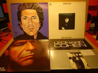 4x Leonard Cohen Lp 