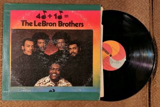 The Lebron Brothers 4,  1 4,  1 Cotique Rare Latin Salsa Guaguanco 1975 Vinyl Lp