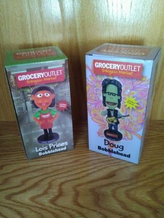 Grocery Outlet Frugal Friends Bobble Heads: Doug And Lois Prices