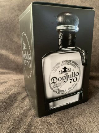 1942 Don Julio 70th Anniversary Limited Edition Anejo Tequila 750ml EMPTY W/BOX 4