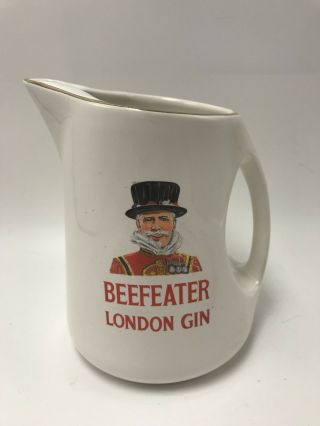 Beefeater London Gin Pitcher Wade Regilor England