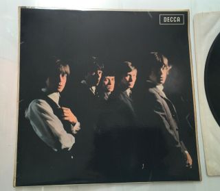 ROLLING STONES S/T 1st UK LP UNBOXD MONO EARLY 2A/4A RARE MISPRESS PLAYS ' MONA ' 2
