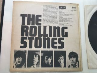 ROLLING STONES S/T 1st UK LP UNBOXD MONO EARLY 2A/4A RARE MISPRESS PLAYS ' MONA ' 3