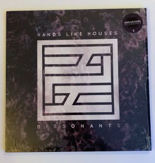 Hands Like Houses ‎– Dissonants Lp Ltd Ultra Clear With Black Splat Vinyl Record