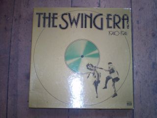 Swing Jazz Era 1940 - 1941 Boxed Set 3 Vinyl Albums Lp,  Shipped Tracked,  Great Vinyl