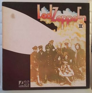 Led Zeppelin Ii - 12 " Vinyl Lp Atlantic K40037 Uk1973 Reissue A1b1 Gatefold Vgc
