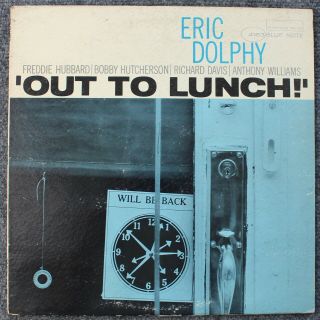 Eric Dolphy Out To Lunch Rvg Ear Mono Blue Note Rare