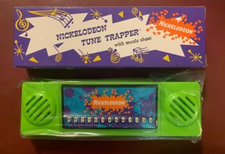 Vintage 1995 Nickelodeon Tune Trapper Avon Mtv Promo 90s W/ Box Packaging Rare