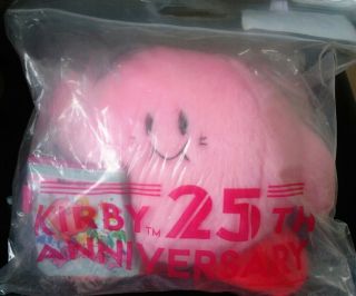 Kirby Plush 25th Anniversary Plush Nintendo Very Rare
