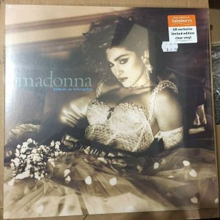 Madonna Like A Virgin Clear Vinyl Lp Album Uk Sainsbury 
