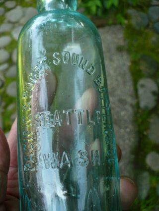 Washington Hutchinson Soda Pacific & Puget Sound Bottling Co.  Seattle,  Wash.