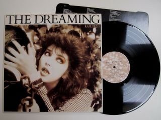 Kate Bush - The Dreaming Lp Vinyl Ex,  Ex,  Rare Uk 1st Album N Inner
