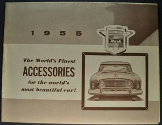 1955 Nash Accessories Brochure Ambassador Statesman Rambler