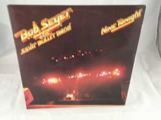 Bob Seger Silver Bullet Band Nine Tonight Vinyl Oz Press 1981 G/f 2xlp