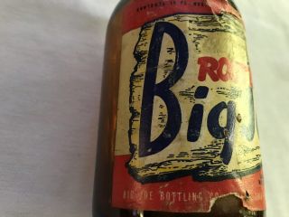 Big Joe Paper Label Root Beer Amber Bottle,  1952,  Toledo,  Ohio 3