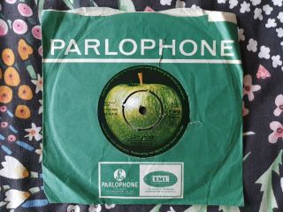 The Beatles - Let It Be Rare Orig Nigerian Apple 45 Nigeria Lennon Mccartney